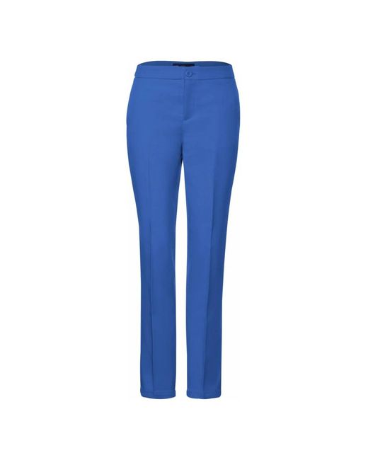 Street One Twill Broek in het Blue