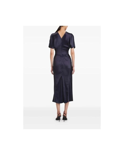 Victoria Beckham Blue Dress