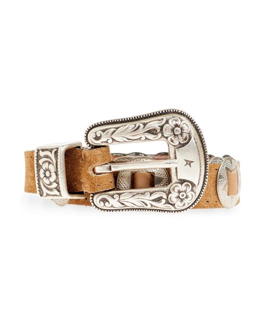 Golden Goose Deluxe Brand Metallic Belts