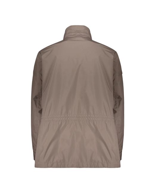 Moorer Brown Light Jackets for men