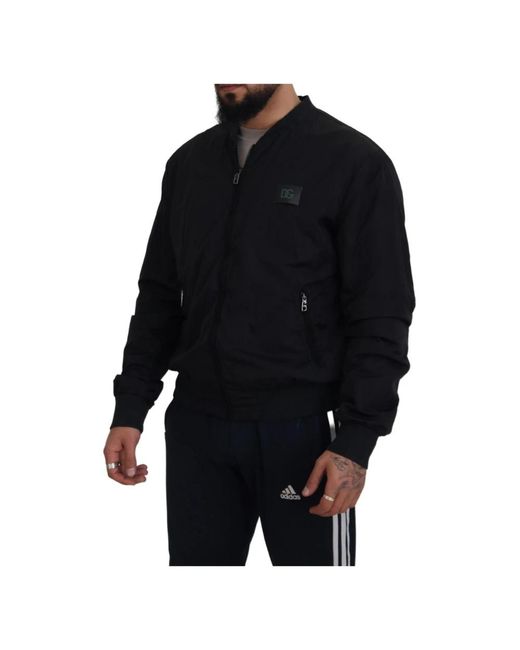 Dolce & Gabbana Bomber Jackets in het Black voor heren