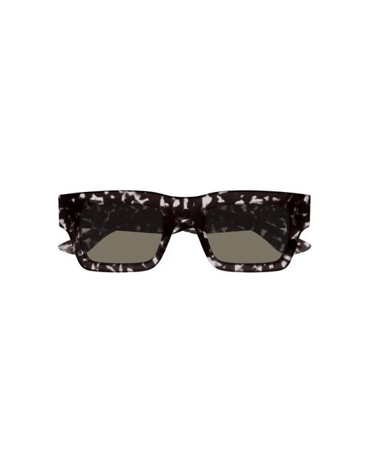 McQueen Black Sunglasses for men