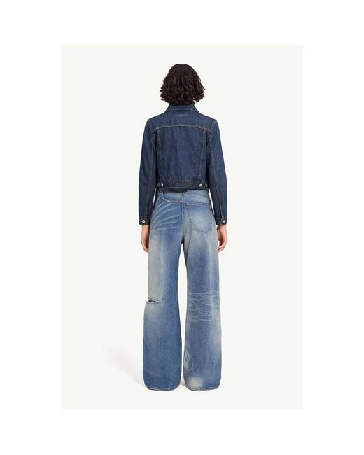 MM6 by Maison Margiela Blue Denim Jackets
