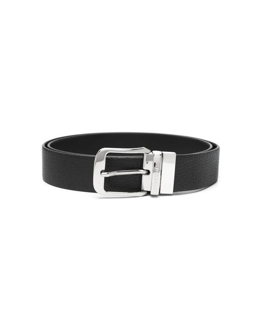Belts di Doucal's in Black da Uomo