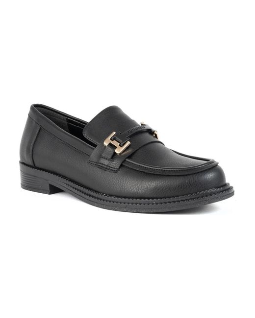 Vaani Black Loafers