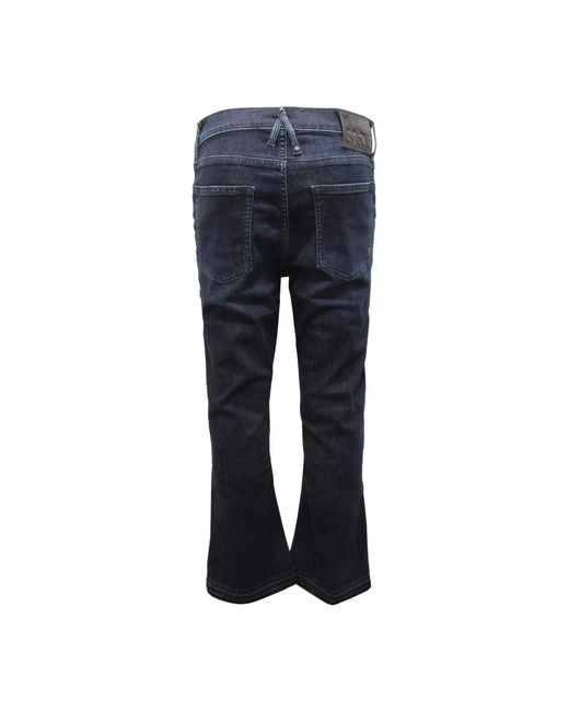 CYCLE Kate Crop Bootcut Broek in het Blue