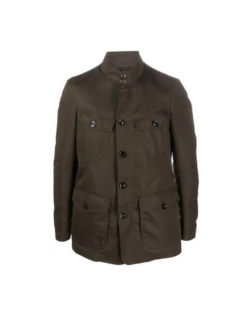 Tom Ford Brown Light Jackets for men