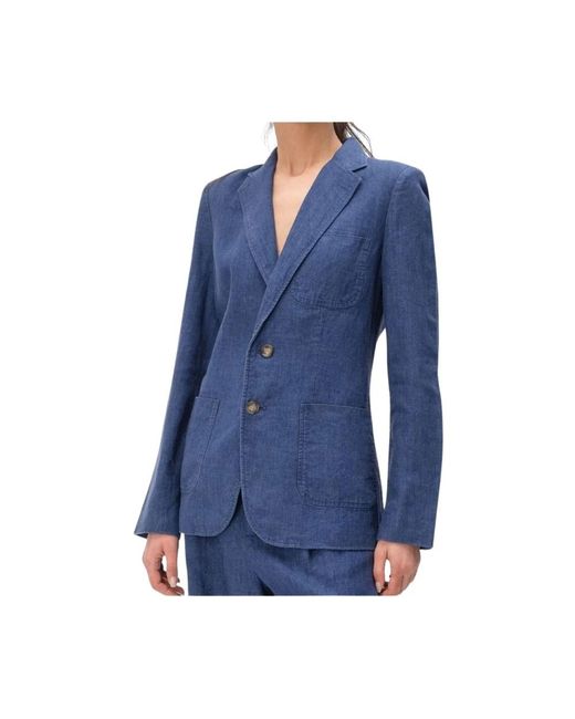 Polo Ralph Lauren Blue Stilvoller Sako Blazer