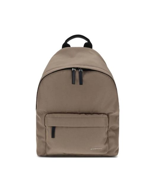 Givenchy Canvas Rucksack Mit Lederzuglaschen in Brown für Herren