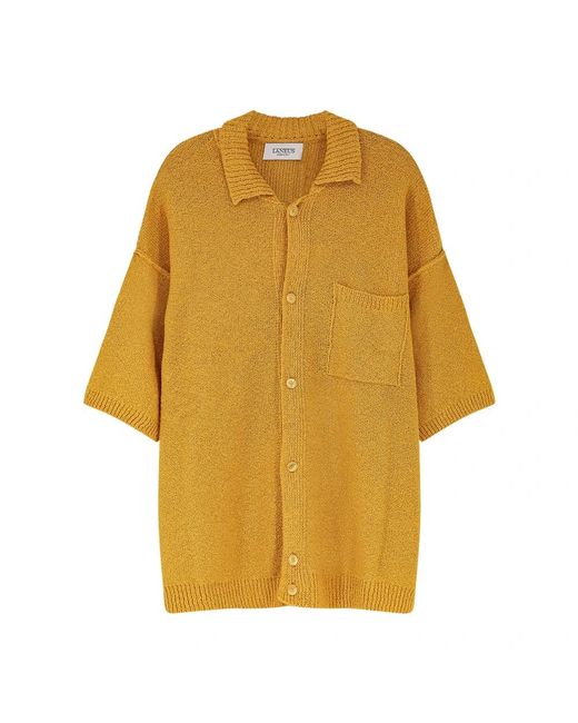 Cardigans Laneus de hombre de color Yellow