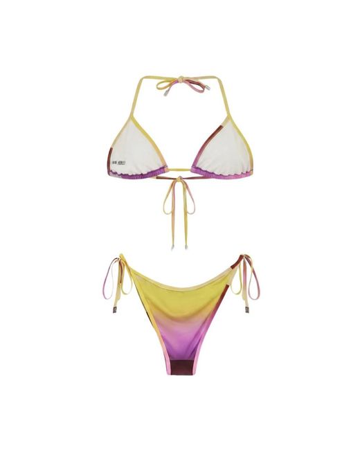 The Attico Yellow Bikinis