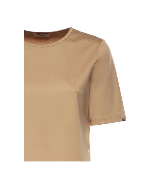 T-Shirts Herno de color Natural