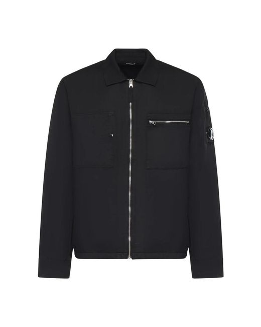 C P Company Black Light Jackets for men