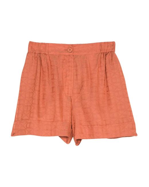Short Shorts di Twinset in Orange
