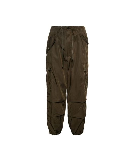 Pantaloni cargo in khaki di Dries Van Noten in Green da Uomo