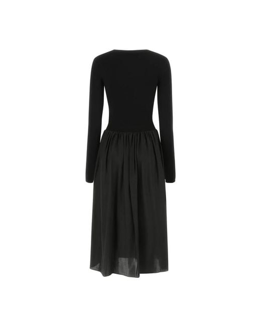 Stella McCartney Black Midi Dresses