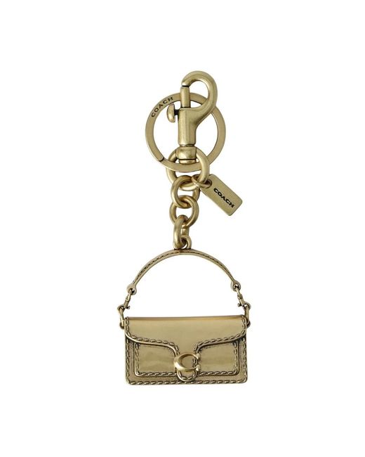 COACH Metallic Taschenanhänger