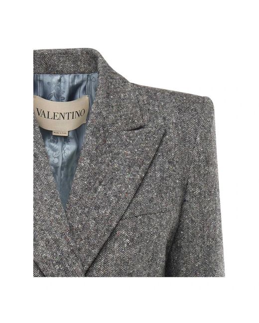 Valentino Garavani Gray Blazers