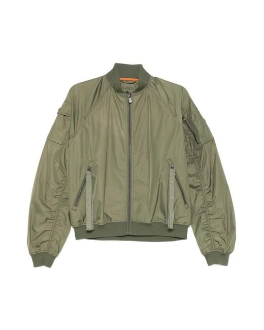 Save The Duck Green Bomber Jackets