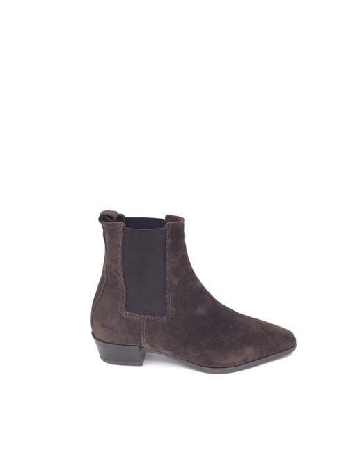 COPENHAGEN Gray Chelsea Boots