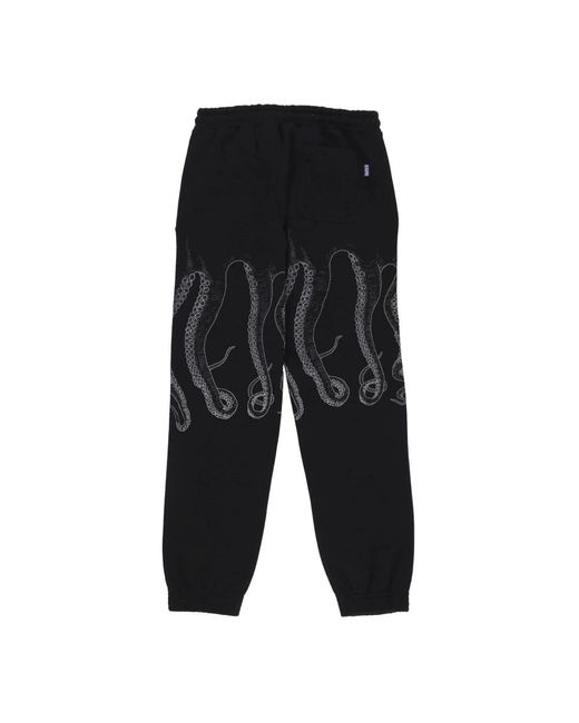 Octopus Black Sweatpants for men