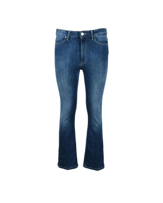 Dondup Jeans ,Blauw ,Katoen Stijlvolle Jeans Met Unieke Stofmix in het Blue
