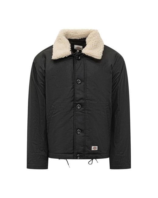 Dickies Sangrey Waxed Jacket in het Black voor heren