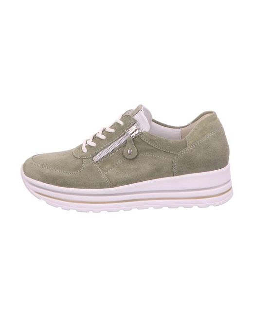 Waldläufer Gray Grüner Moderner Sneaker Für Frauen
