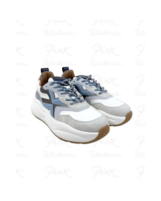 Alexander Smith Blue Sneakers