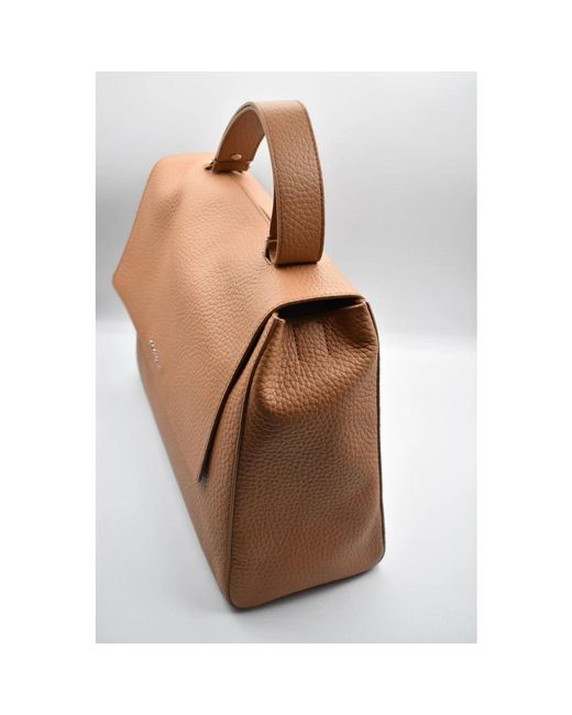 Orciani Brown Handbags