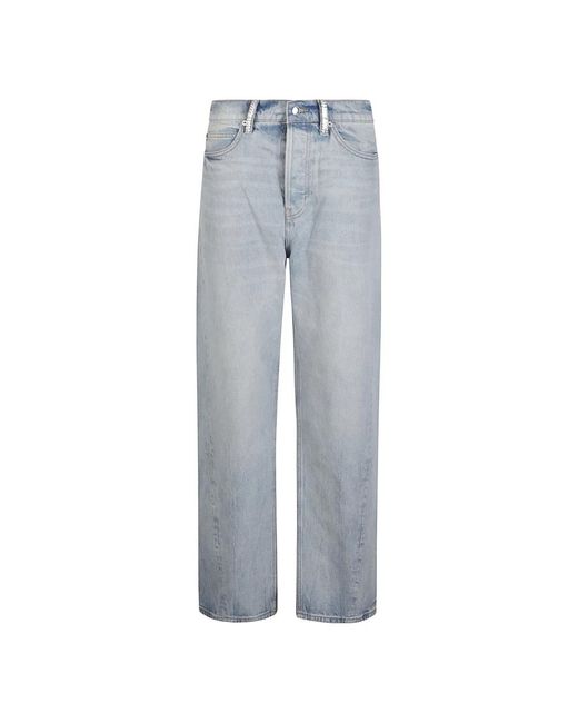 Alexander Wang Jeans ,Blauw ,Katoen Float Relaxed Jean in het Gray