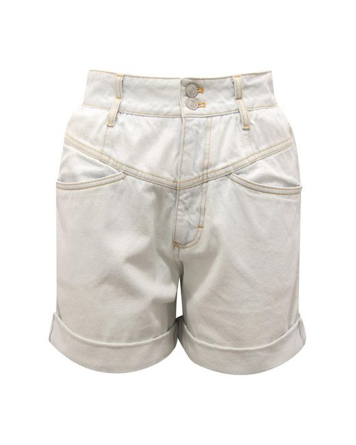 KENZO Gray Denim Shorts