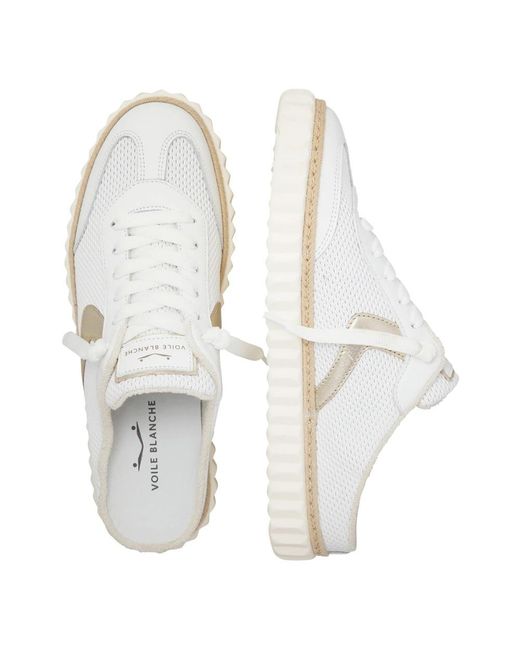 Voile Blanche White Mules