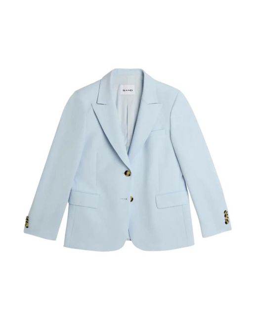 Sand 3596 Ginette Blazer in het Blue