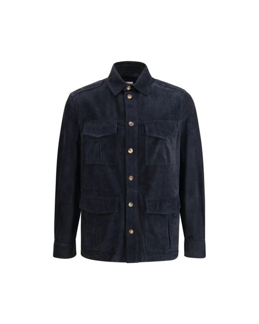 Brunello Cucinelli Light Jackets in het Blue voor heren