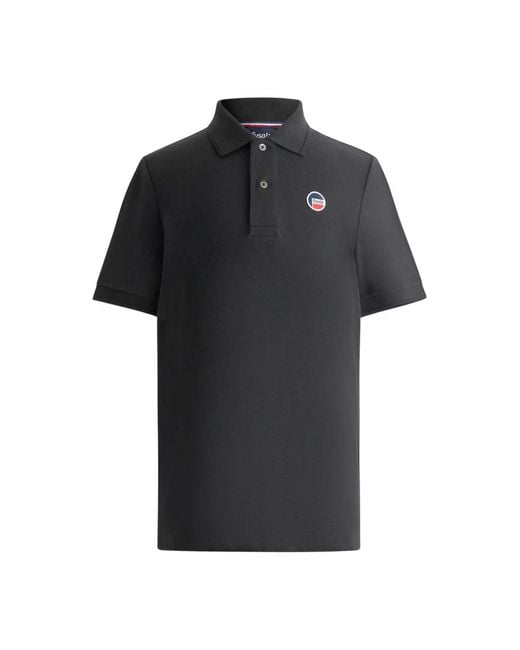 Fusalp Black Polo Shirts for men