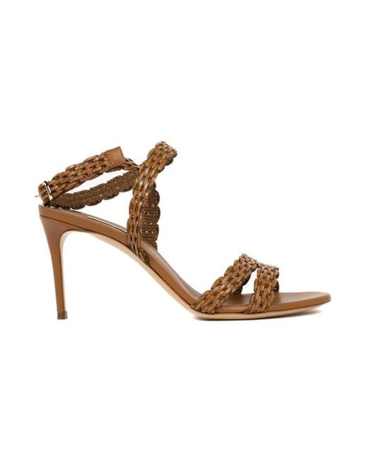 Casadei Brown High Heel Sandals