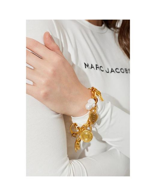 Bracelets Marc Jacobs de color Metallic