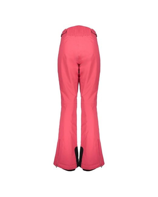 Parajumpers Red Vibrant Loose Fit Ski Pants