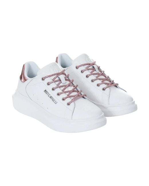 Just Cavalli White Sneakers