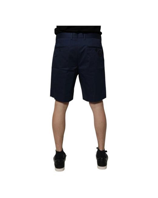 Dolce & Gabbana Blue Casual Shorts for men