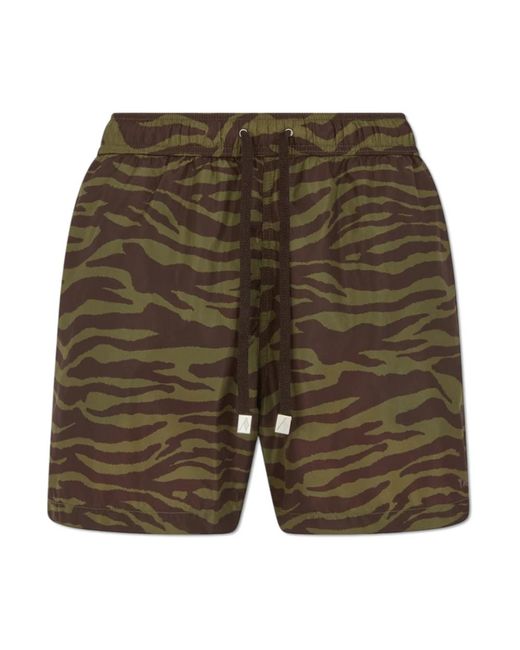 Short Shorts The Attico de color Green
