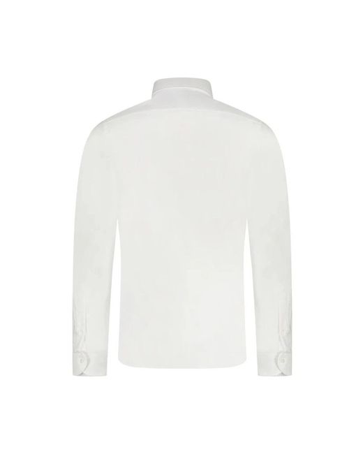 Xacus Regular Fit Wit Overhemd in het White voor heren