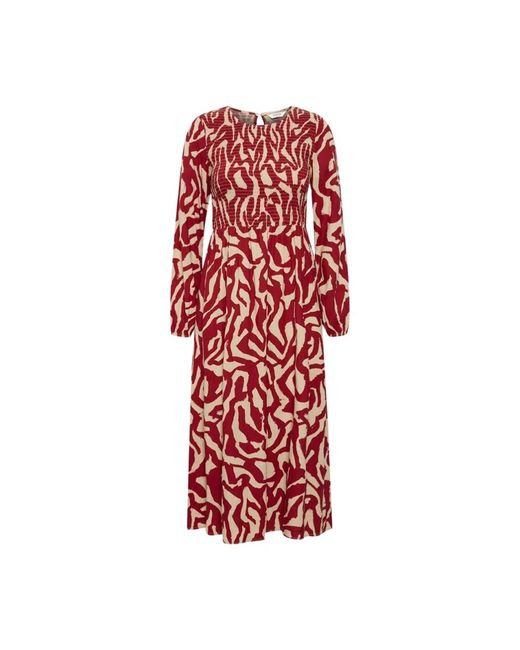 B.Young Maxi Jurk in het Red