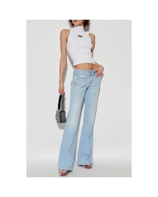 DIESEL Boot-Cut Jeans in het Blue