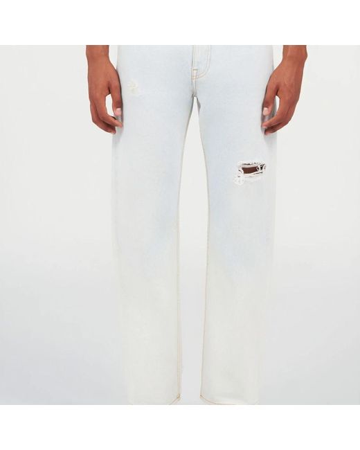 Roberto Cavalli Blue Straight Fit Jeans for men