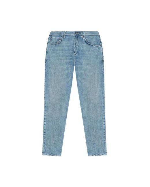 Dondup Blue Slim Fit Jeans for men