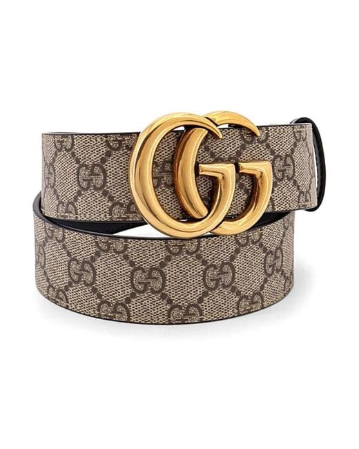 Gucci Metallic Belts
