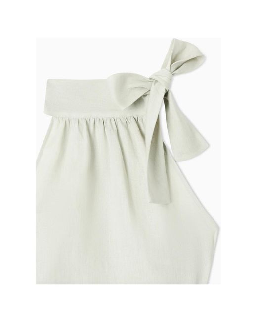 ARMANI EXCHANGE White Midi Dresses