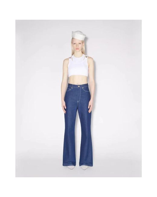 Sleeveless Tops Jean Paul Gaultier en coloris Blue